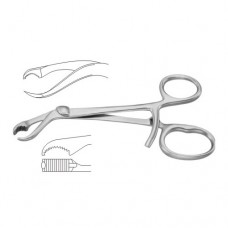 Verbrugge Bone Holding Forcep Stainless Steel, 17.5 cm - 7"